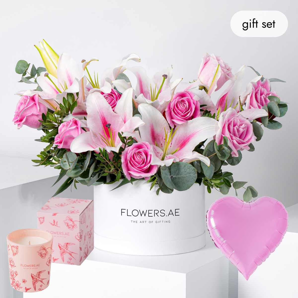 Mother's Day Wonderfully Pink Hatbox (Gift Set)