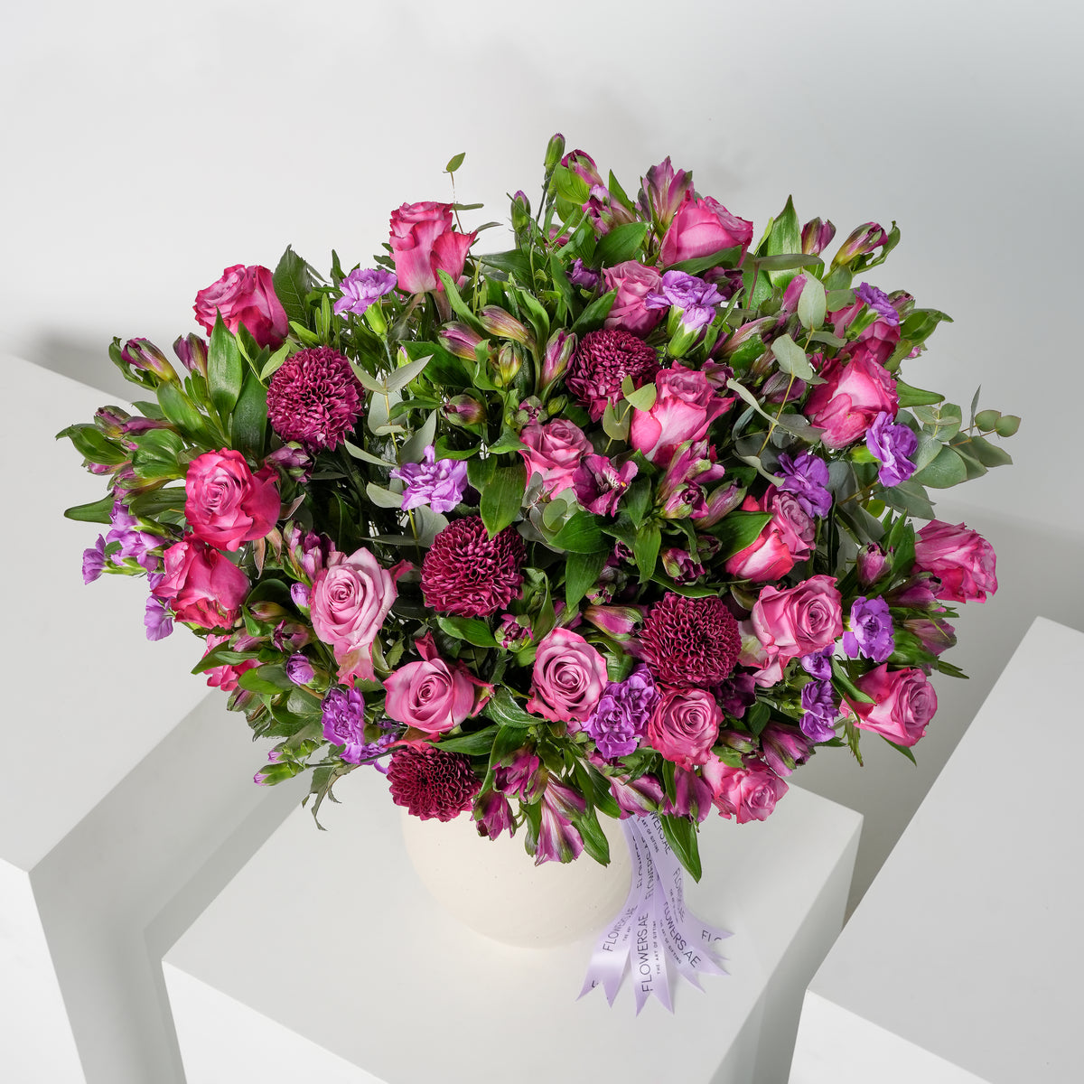 Birthday Elegant Amethyst Vase
