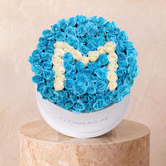 Tiffany Blue Letter Hatbox