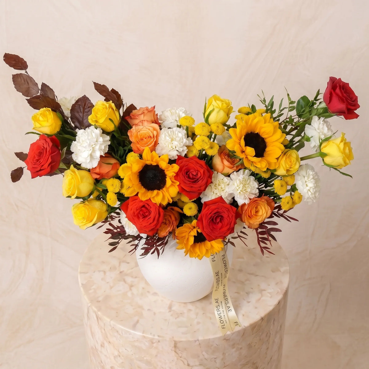 Harvest Glow Vase
