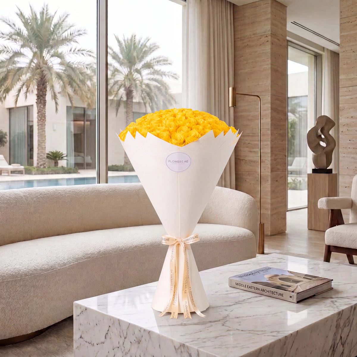 50 Yellow Roses