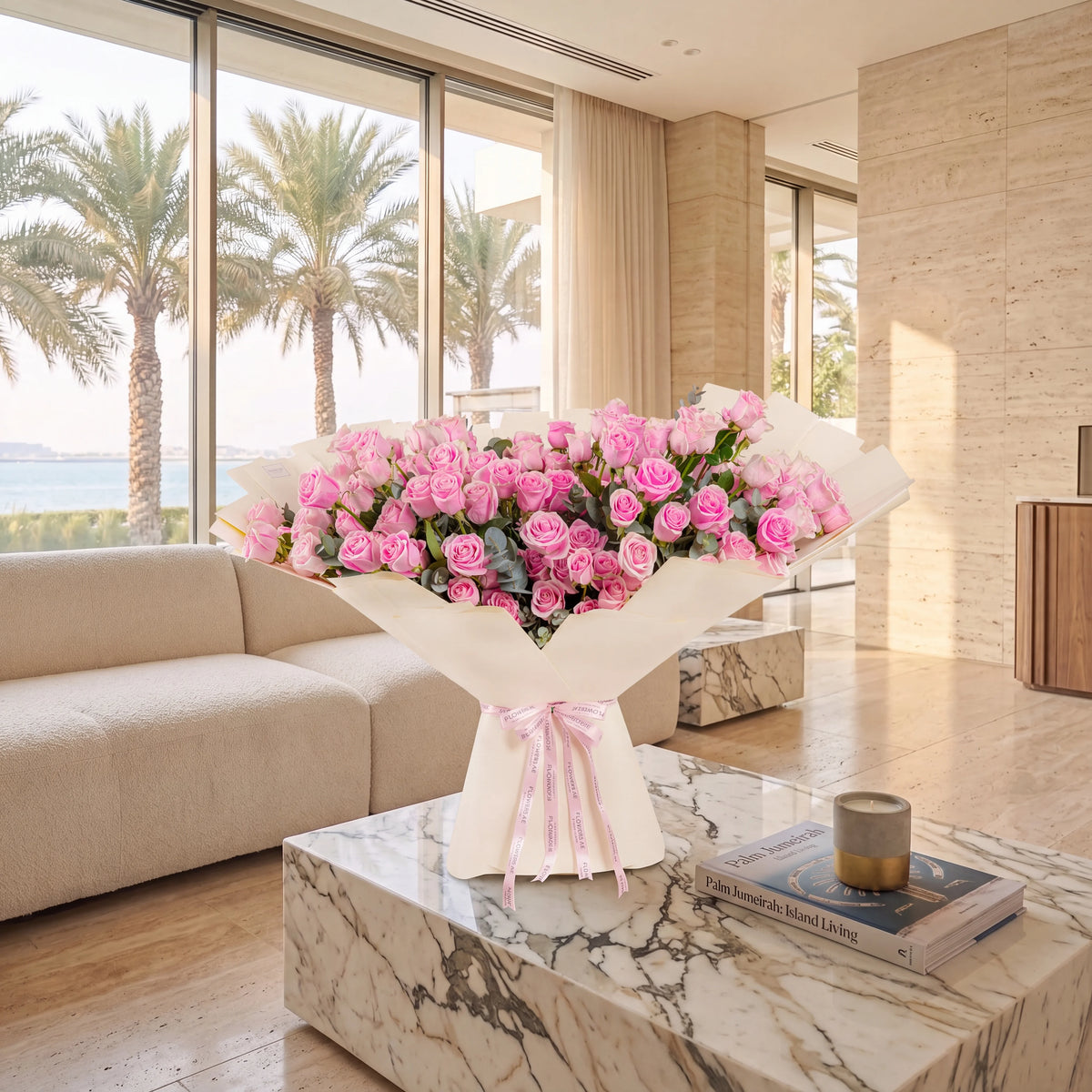 200 Pink Roses