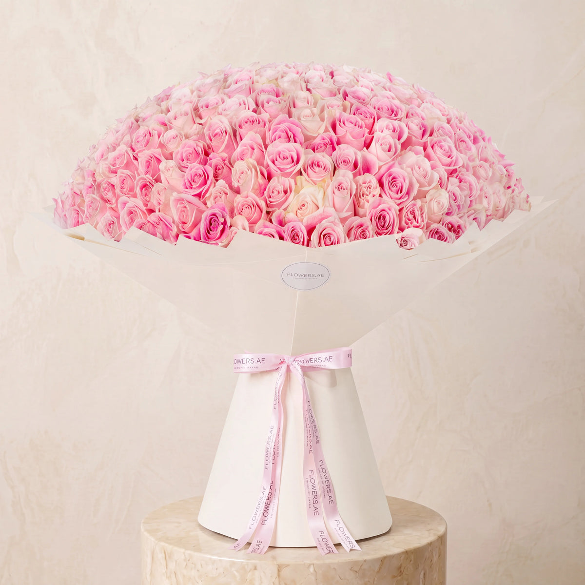 Anniversary 365 Pink Roses