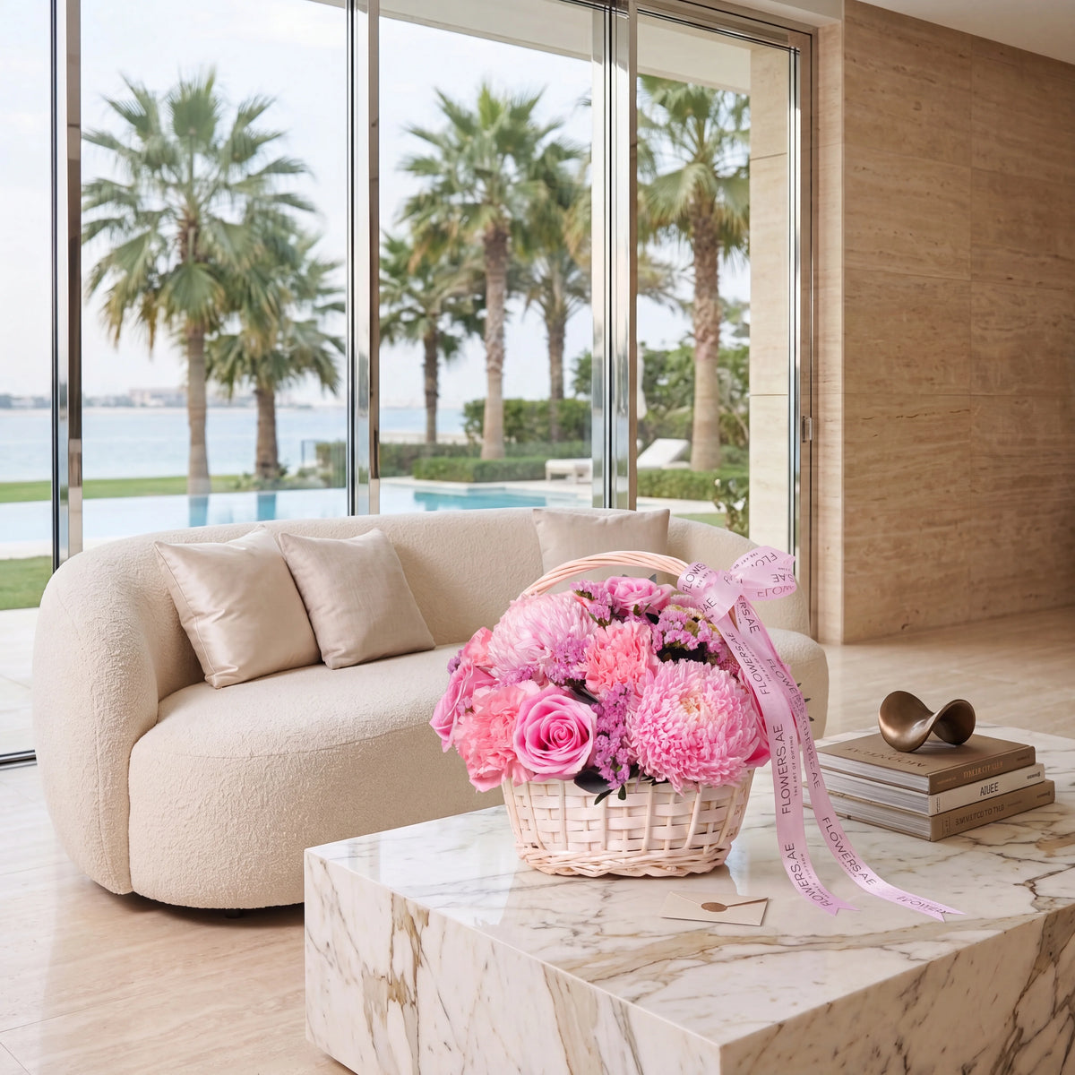 Pink Delight Basket