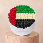UAE Flag Hatbox