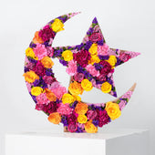 Vibrant Crescent and Star - Stand