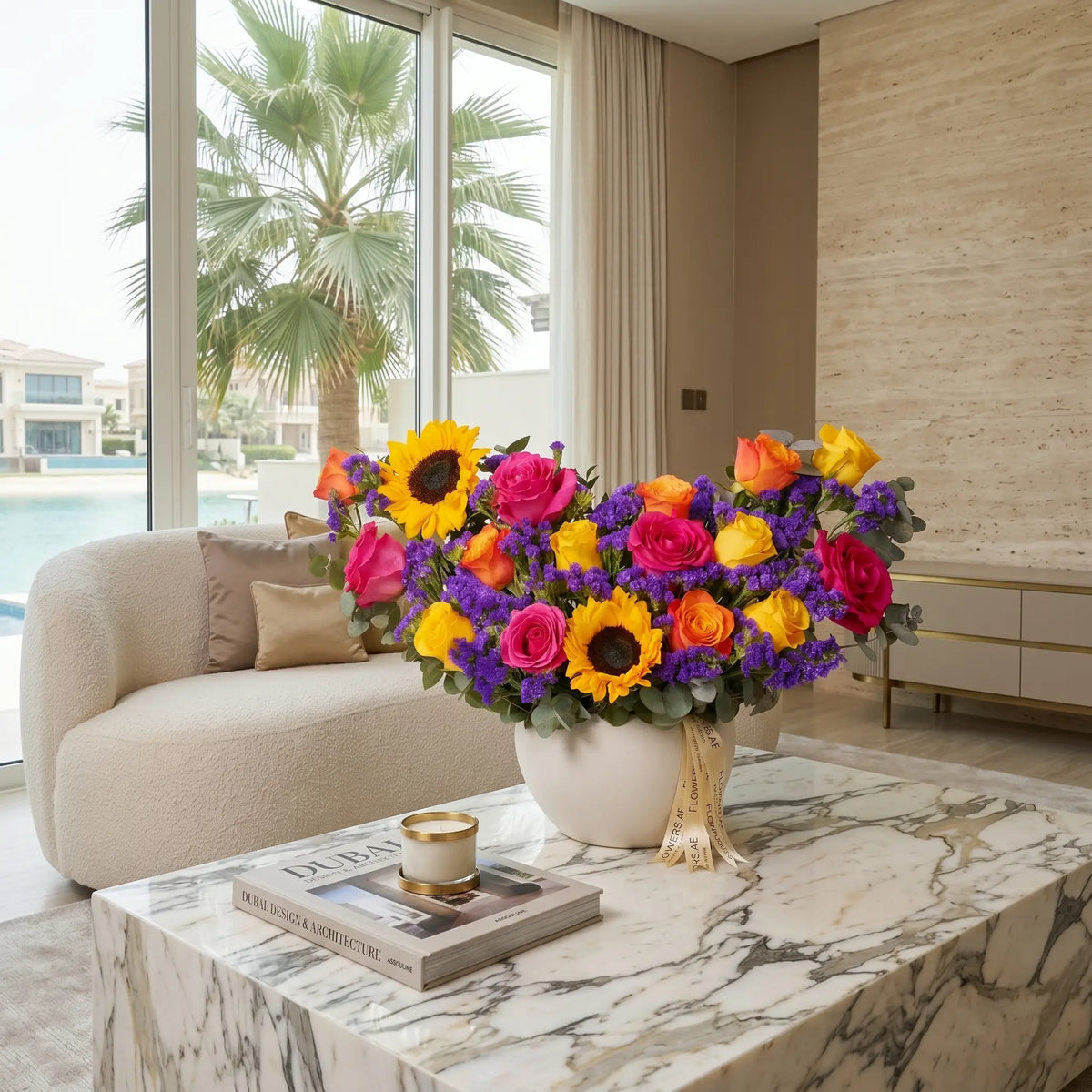 Congratulations Vibrant Vase