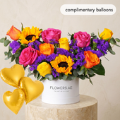 Petite Vibrant Hatbox