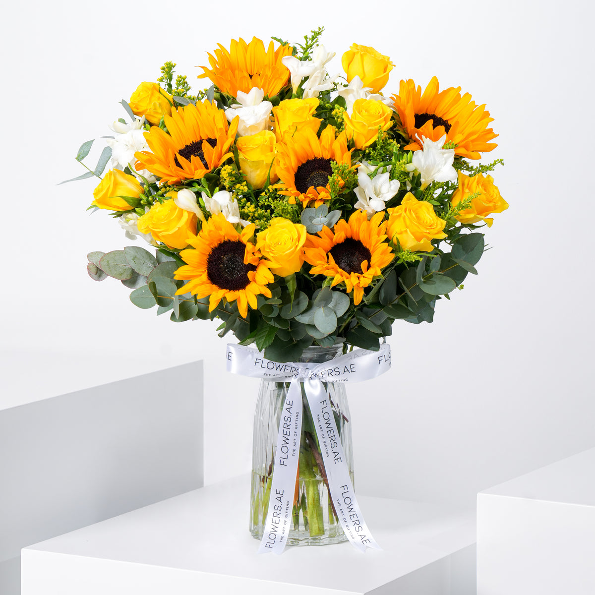 Sunshine Glass Vase