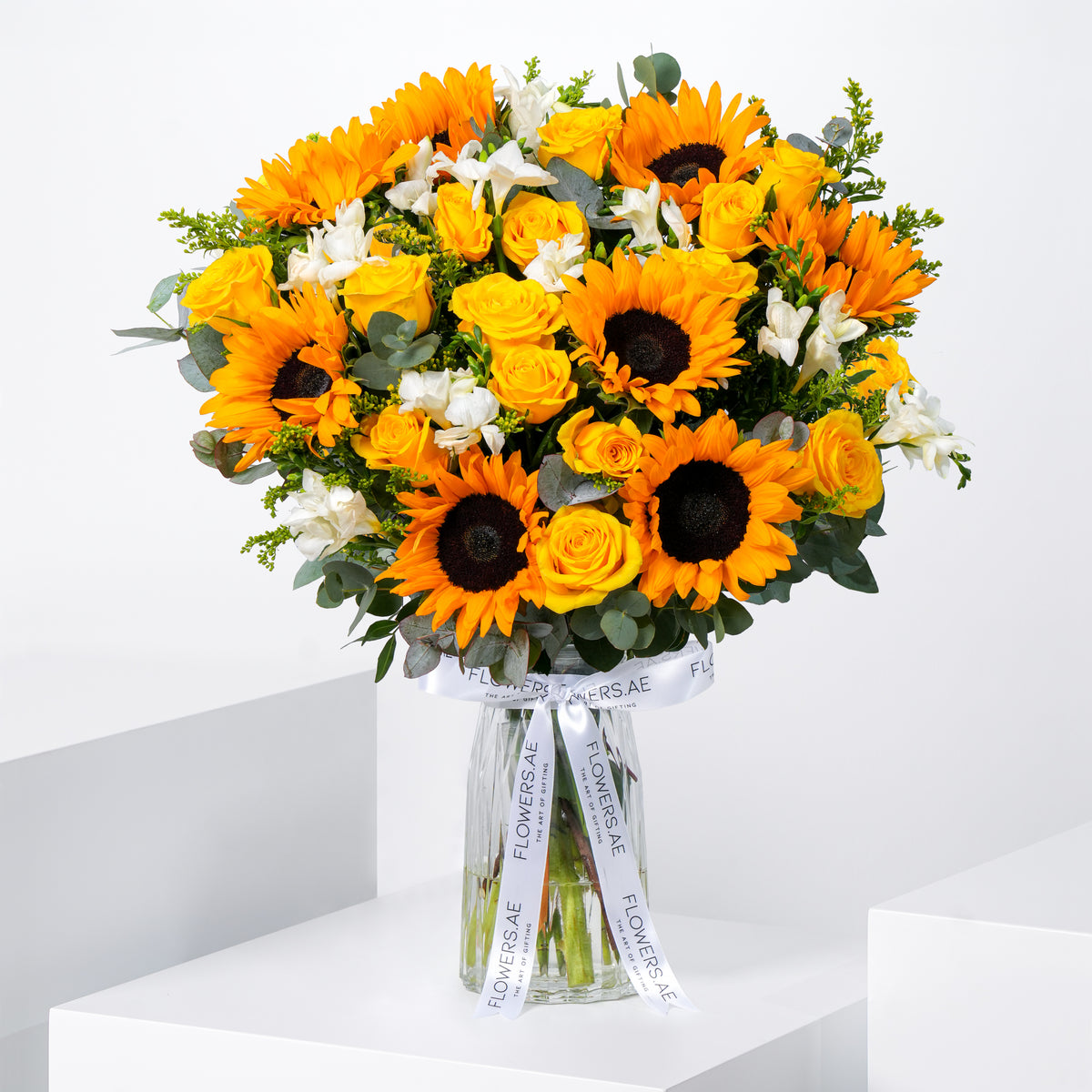 Sunshine Glass Vase