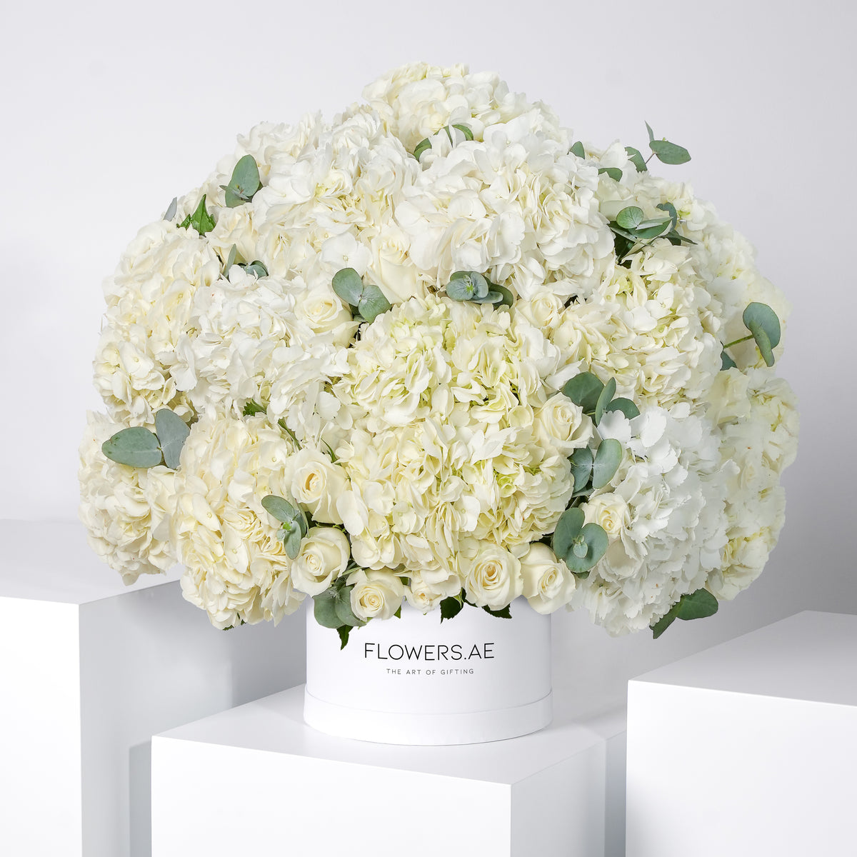Heavenly Whites Hatbox