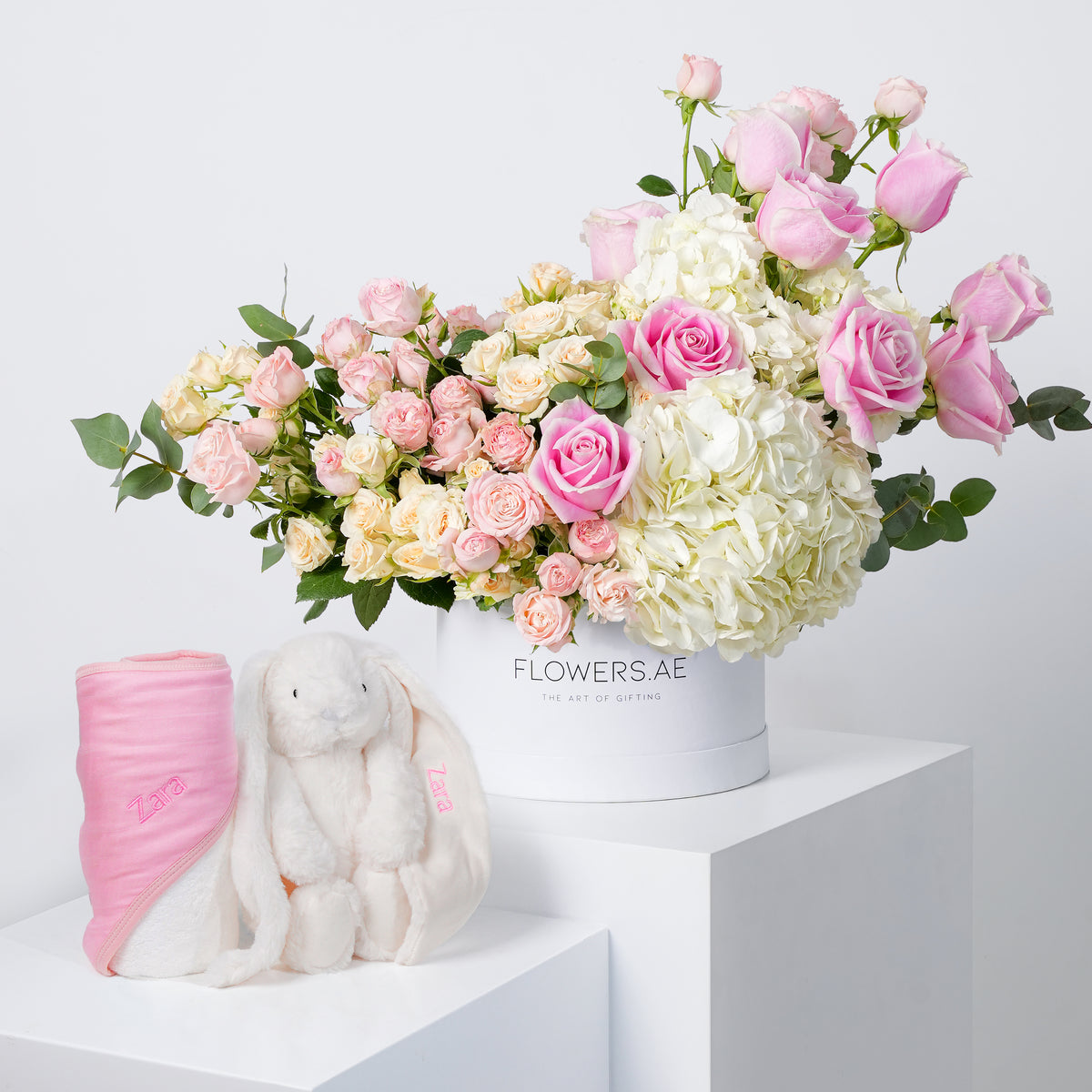 Baby Florence White Hamper