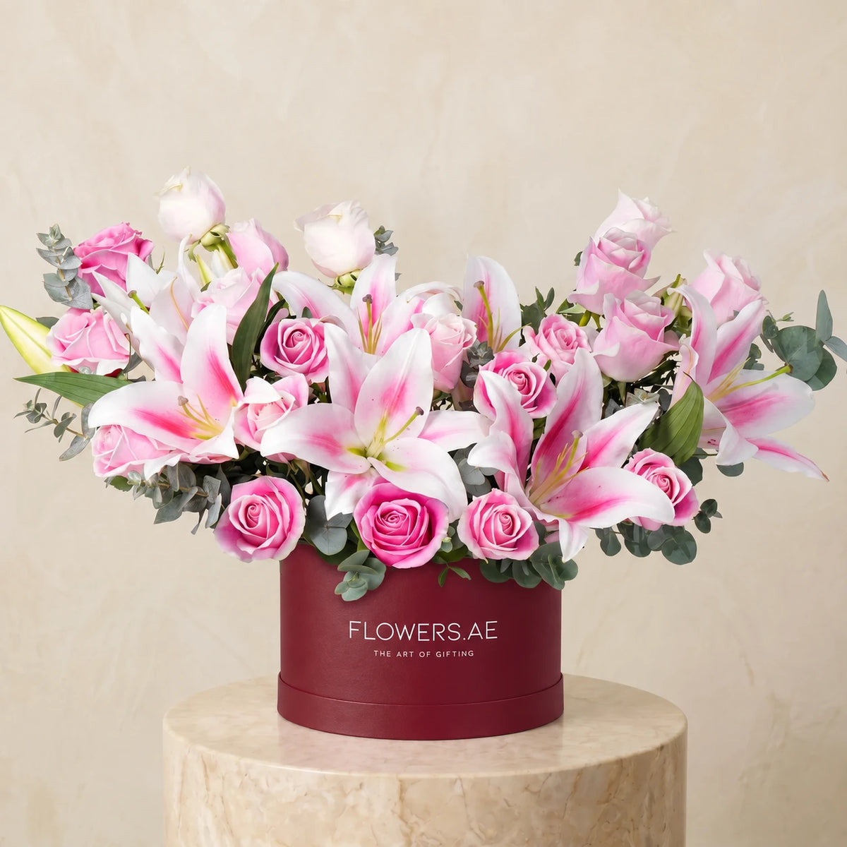 Wonderfully Pink Hatbox
