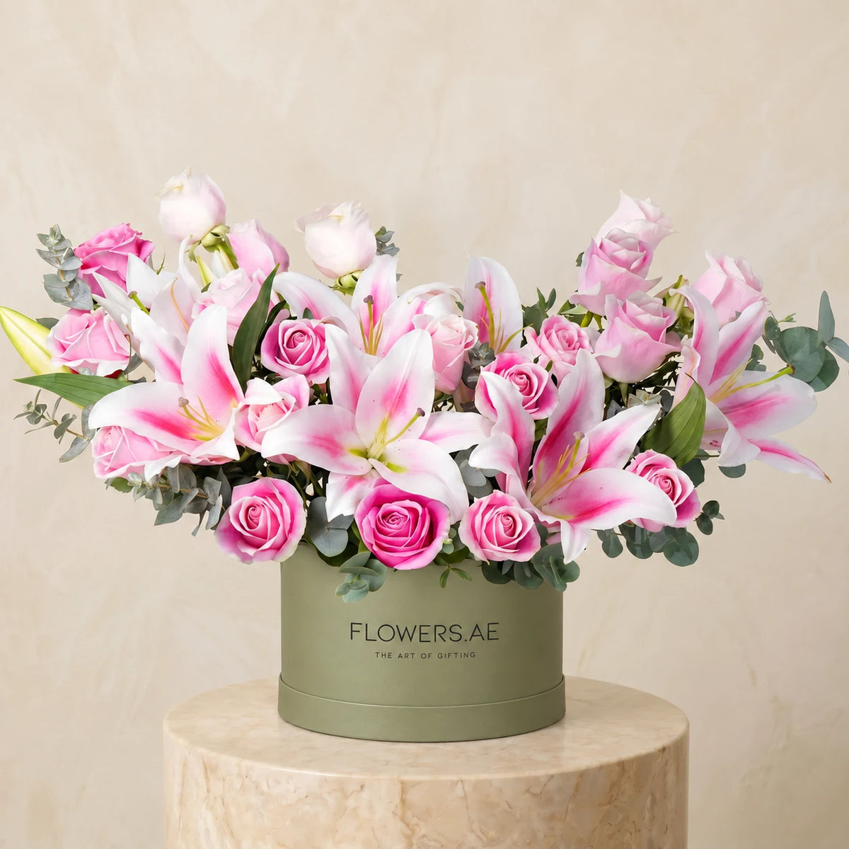 Wonderfully Pink Hatbox
