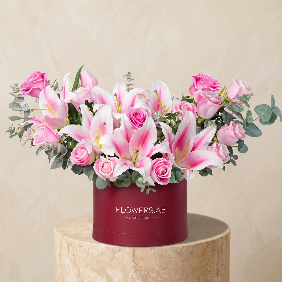 Wonderfully Pink Hatbox