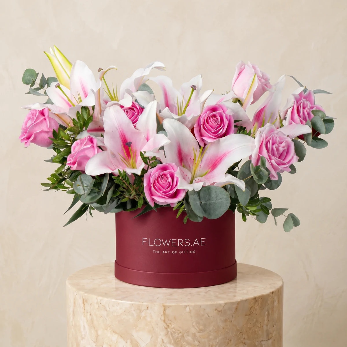 Wonderfully Pink Hatbox