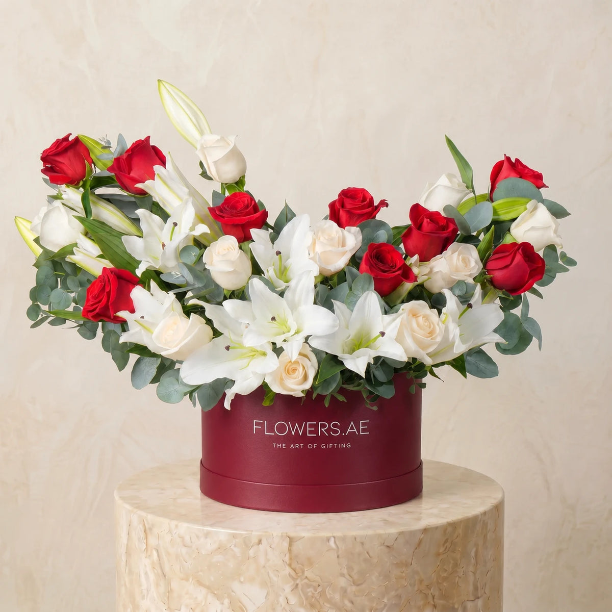 Wonderfully White Hatbox