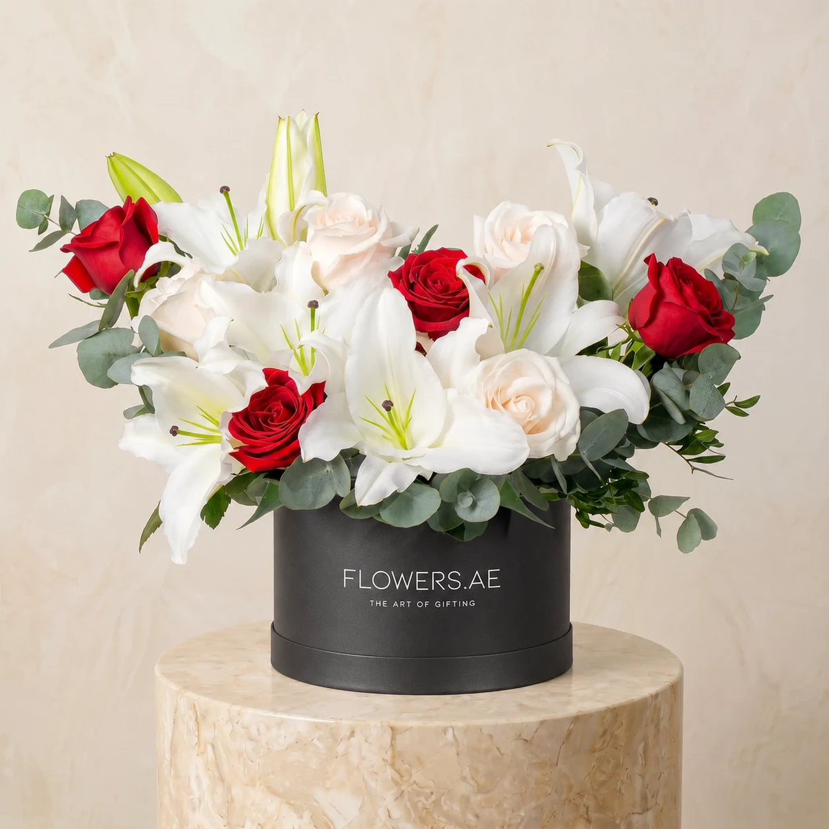 Wonderfully White Hatbox