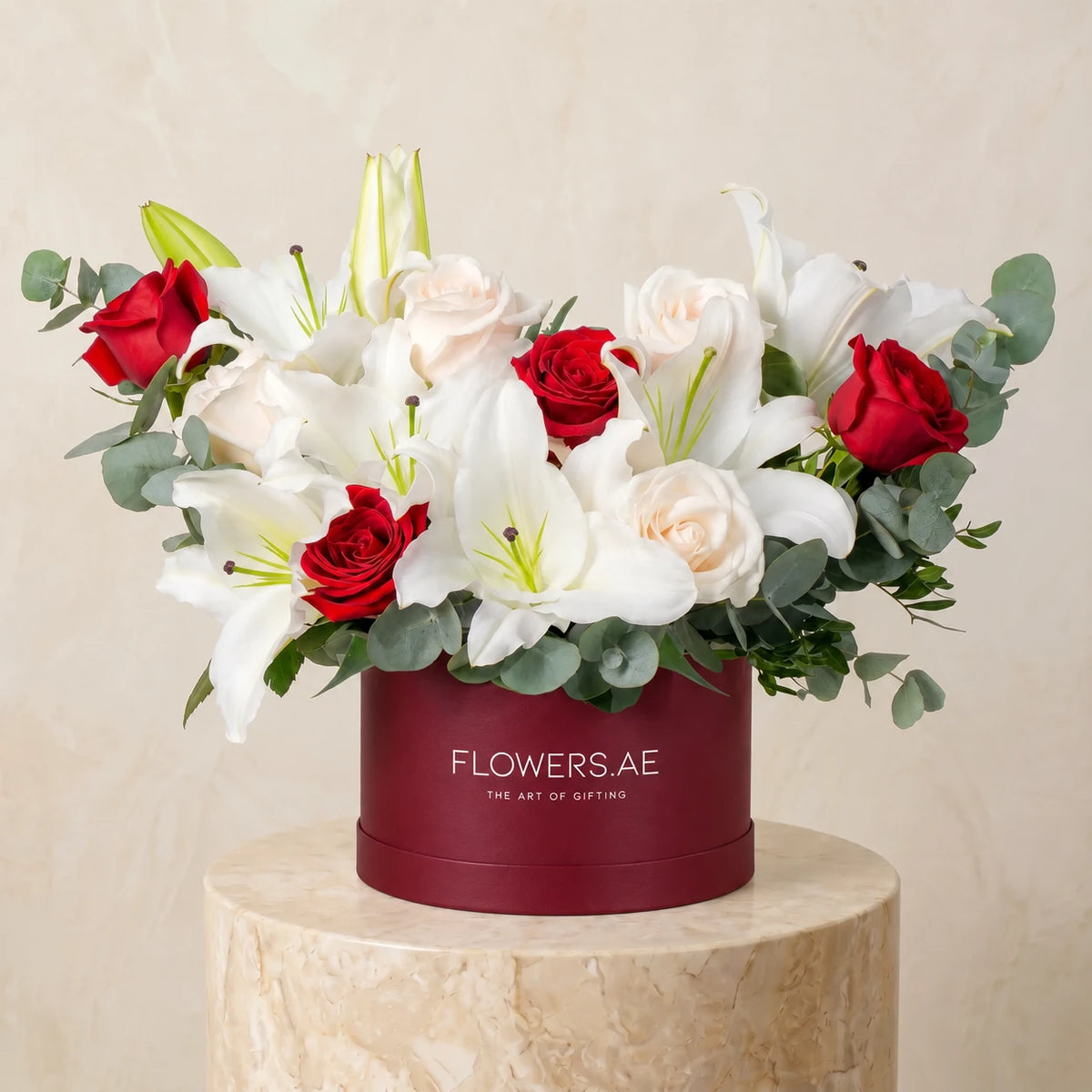 Wonderfully White Hatbox