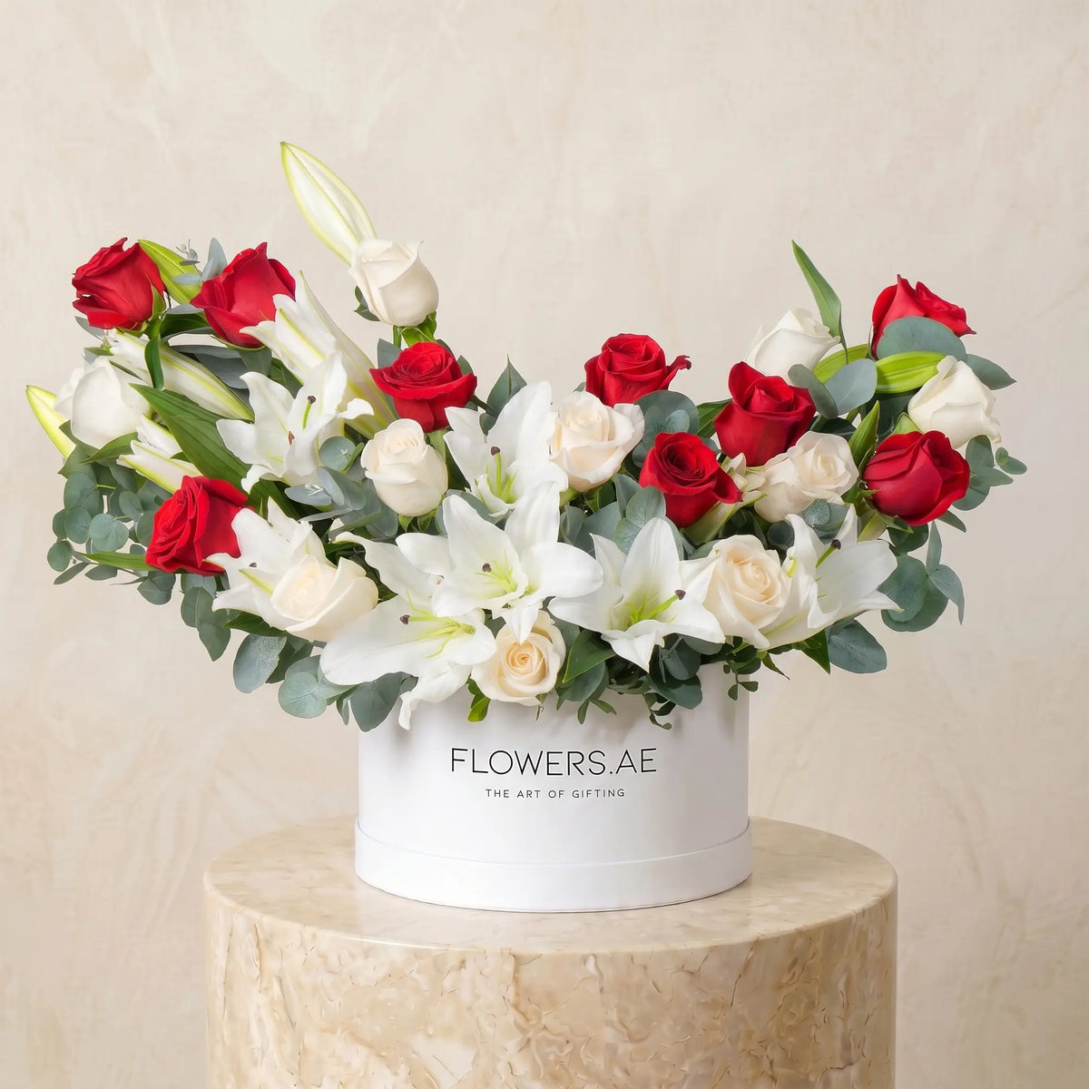 Congratulations Wonderfully White Hatbox