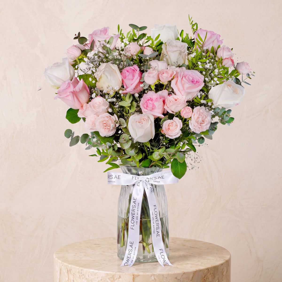 Pastel Glass Vase