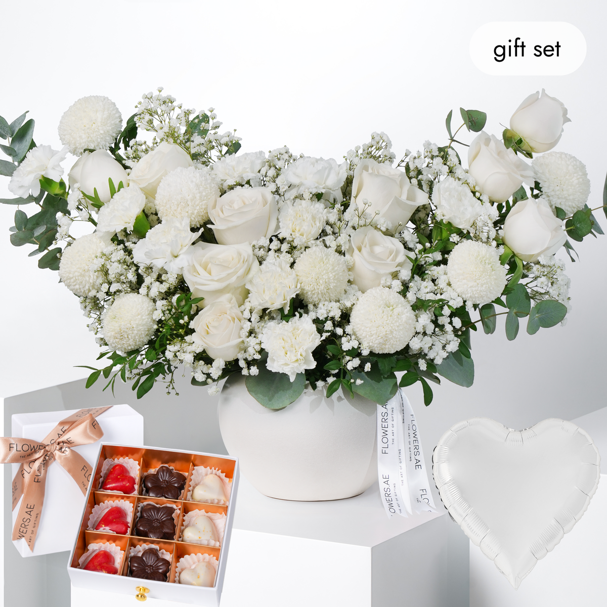 Ivory Vase (Welcome Back Gift Set)