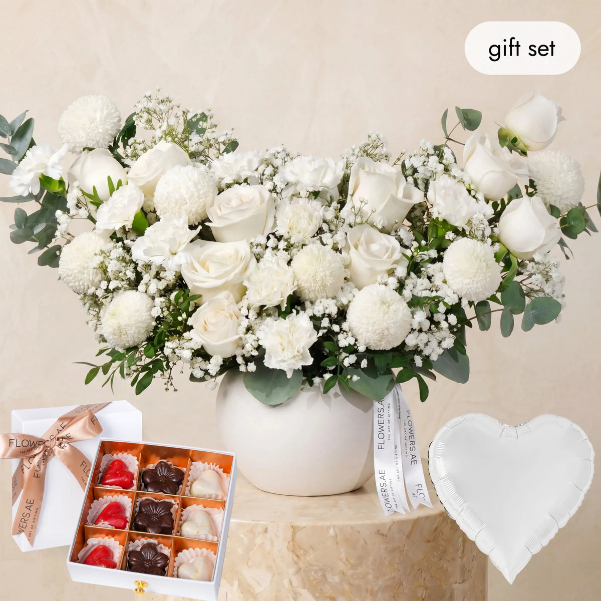 Ivory Vase (Welcome Back Gift Set)