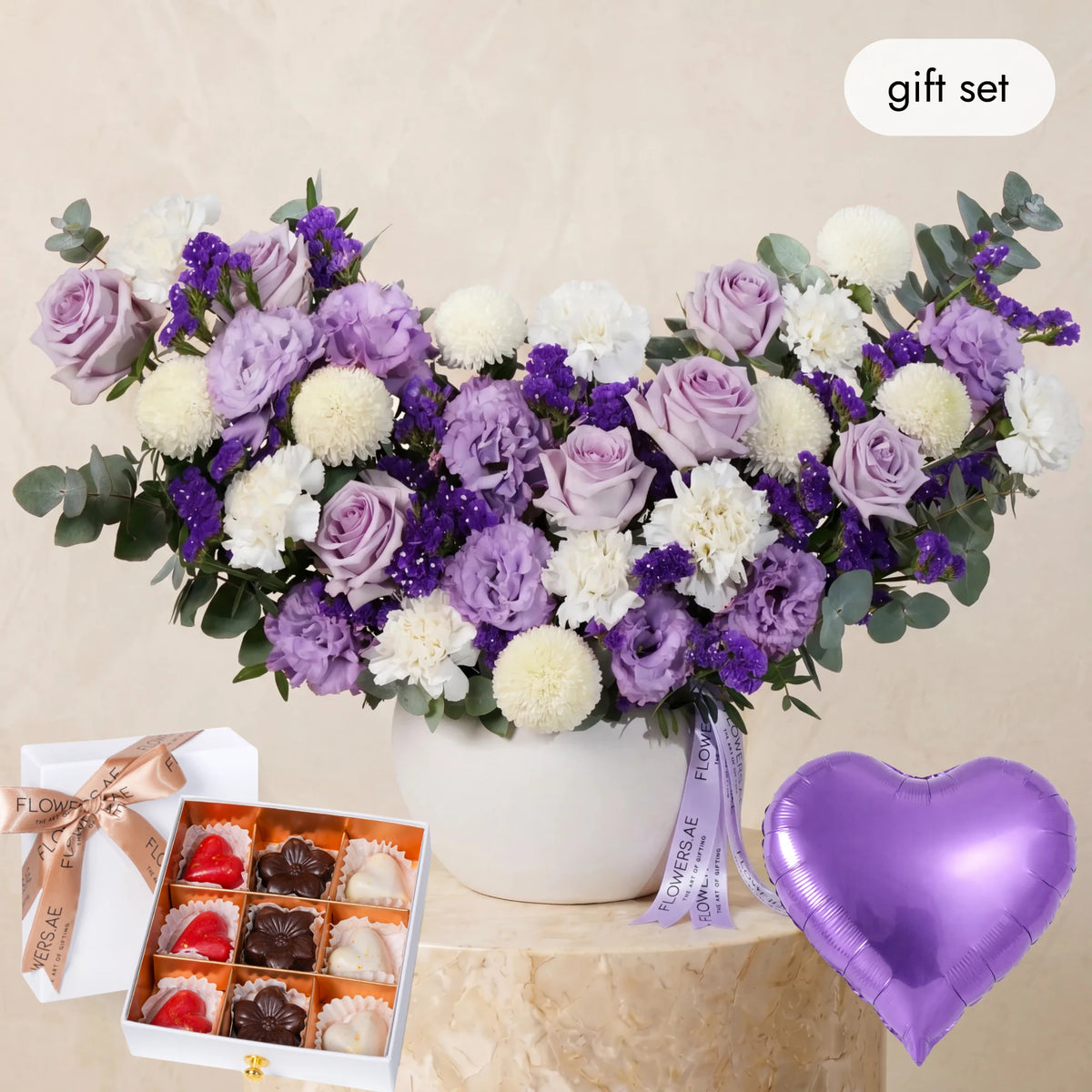Lilac Vase (Welcome Back Gift Set)