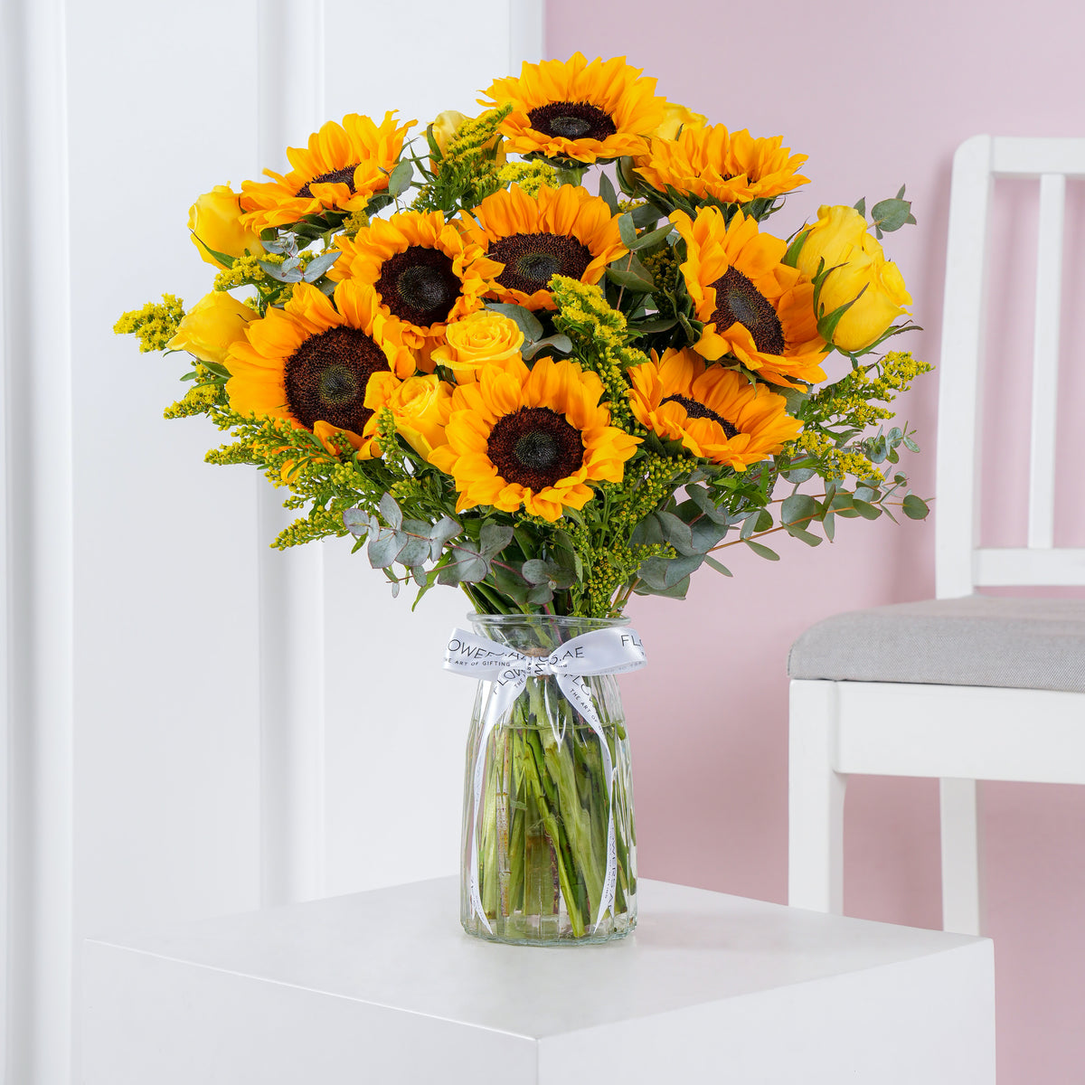 Luxury Sunflower - Vase