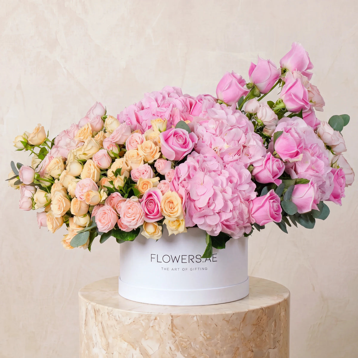 Baby Florence Pink Hatbox