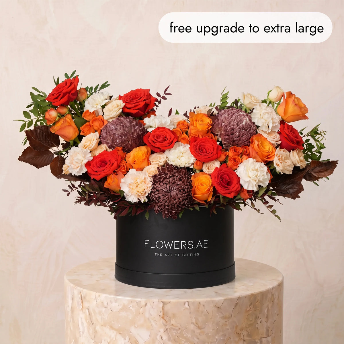 Rustic Blush Hatbox