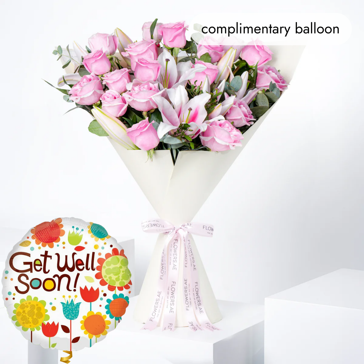 Get Well Wonderfully Pink