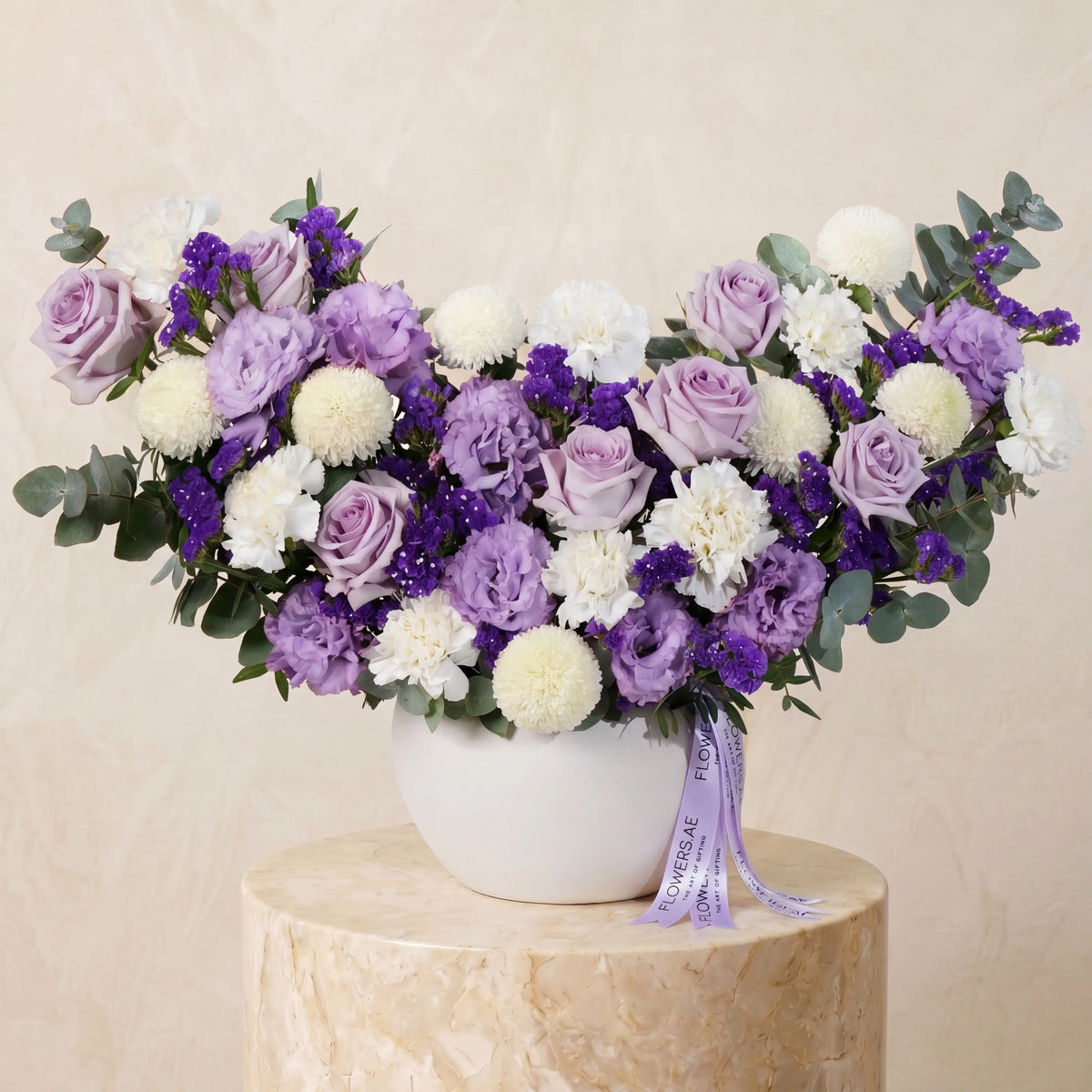 Congratulations Lilac Vase