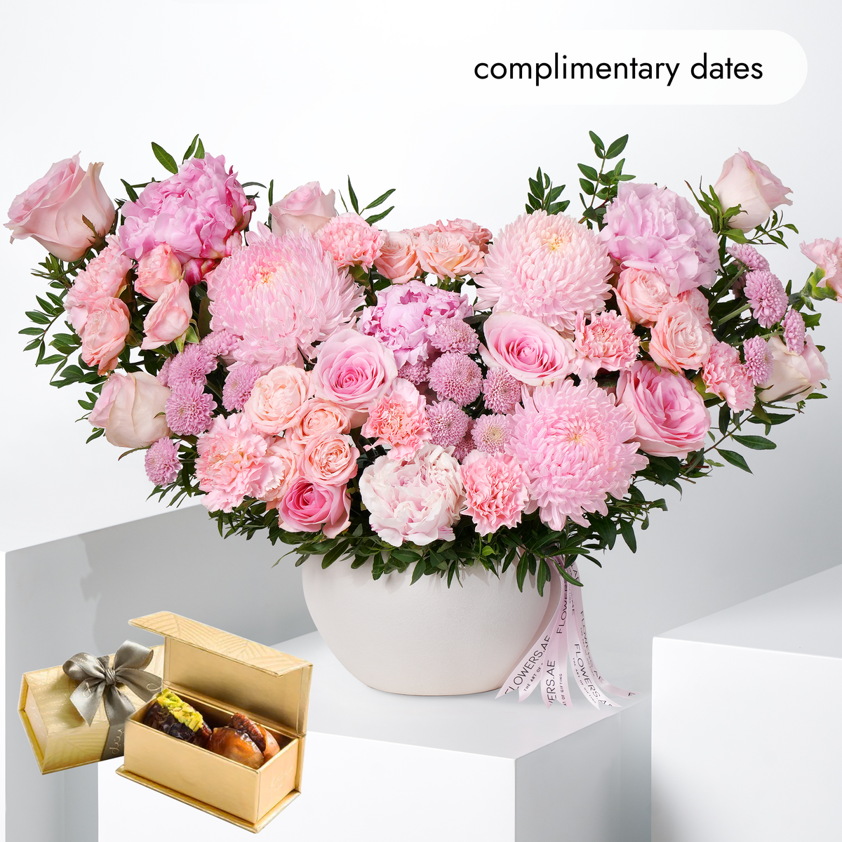 Eid Pink Peony Vase
