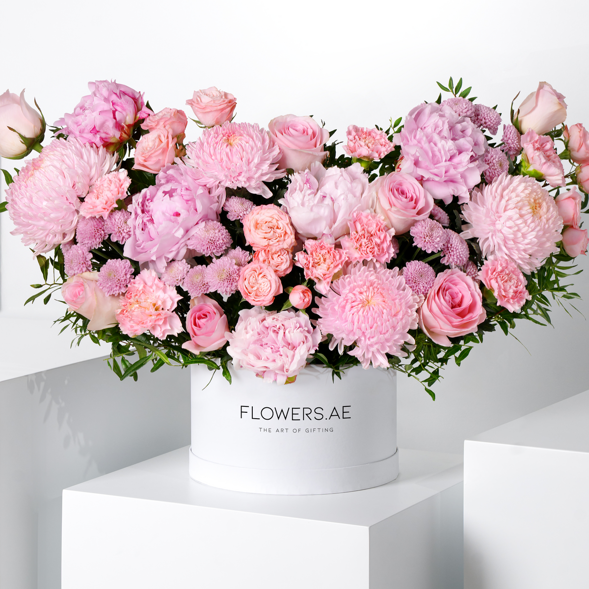 Pink Peony Hatbox