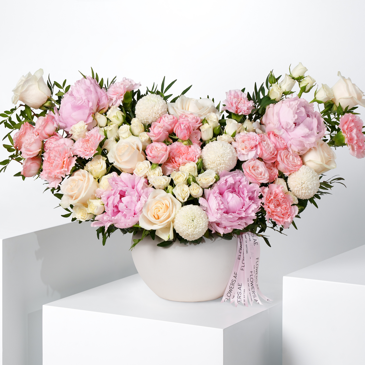 Soft Peony Vase