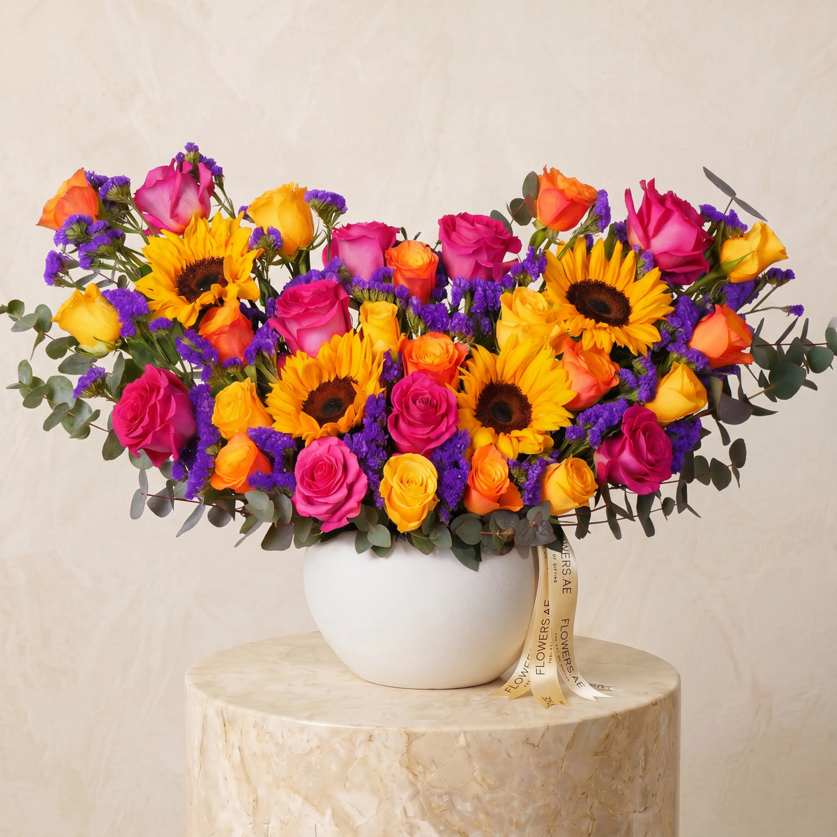 Congratulations Vibrant Vase