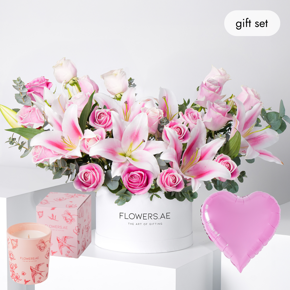 Mother's Day Wonderfully Pink Hatbox (Gift Set)