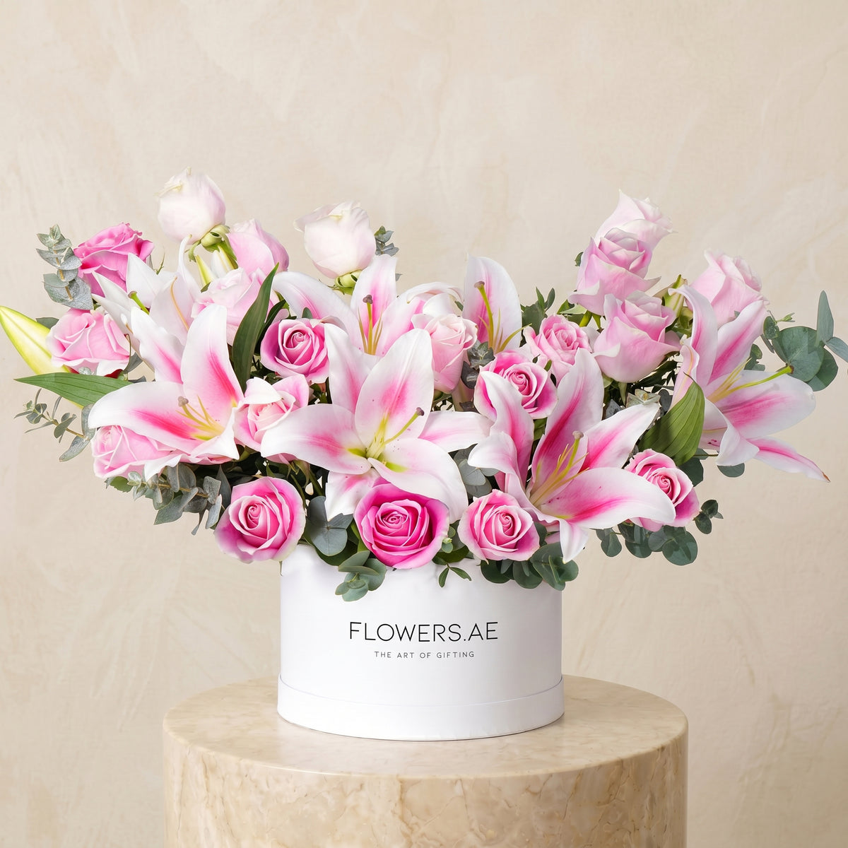 Wonderfully Pink Hatbox