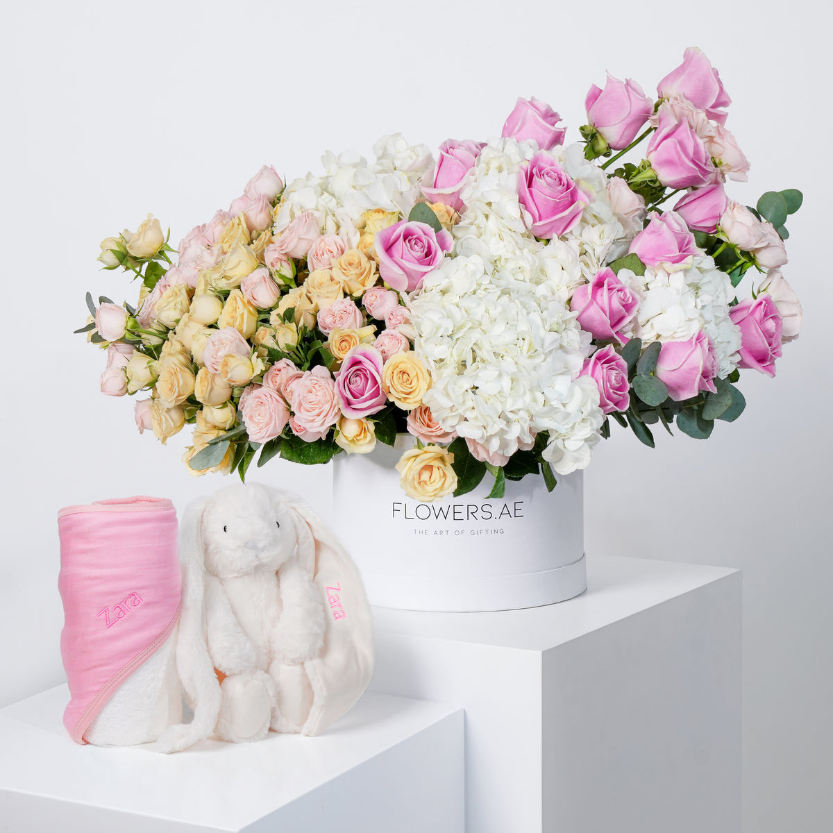 Baby Florence White Hamper