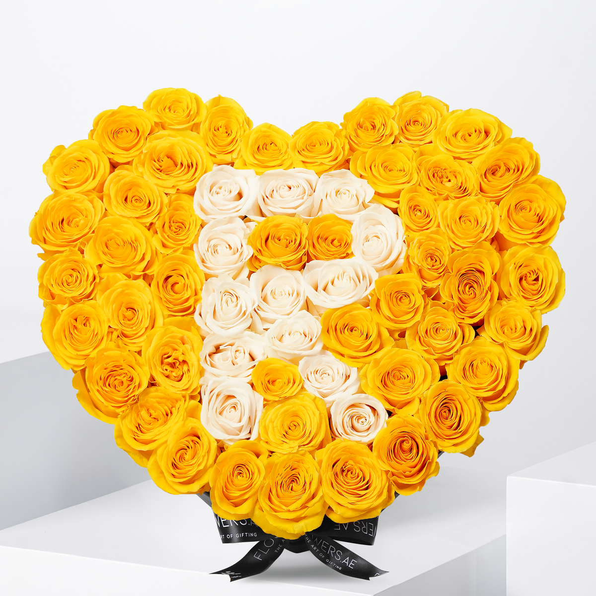 Yellow Letter Heart
