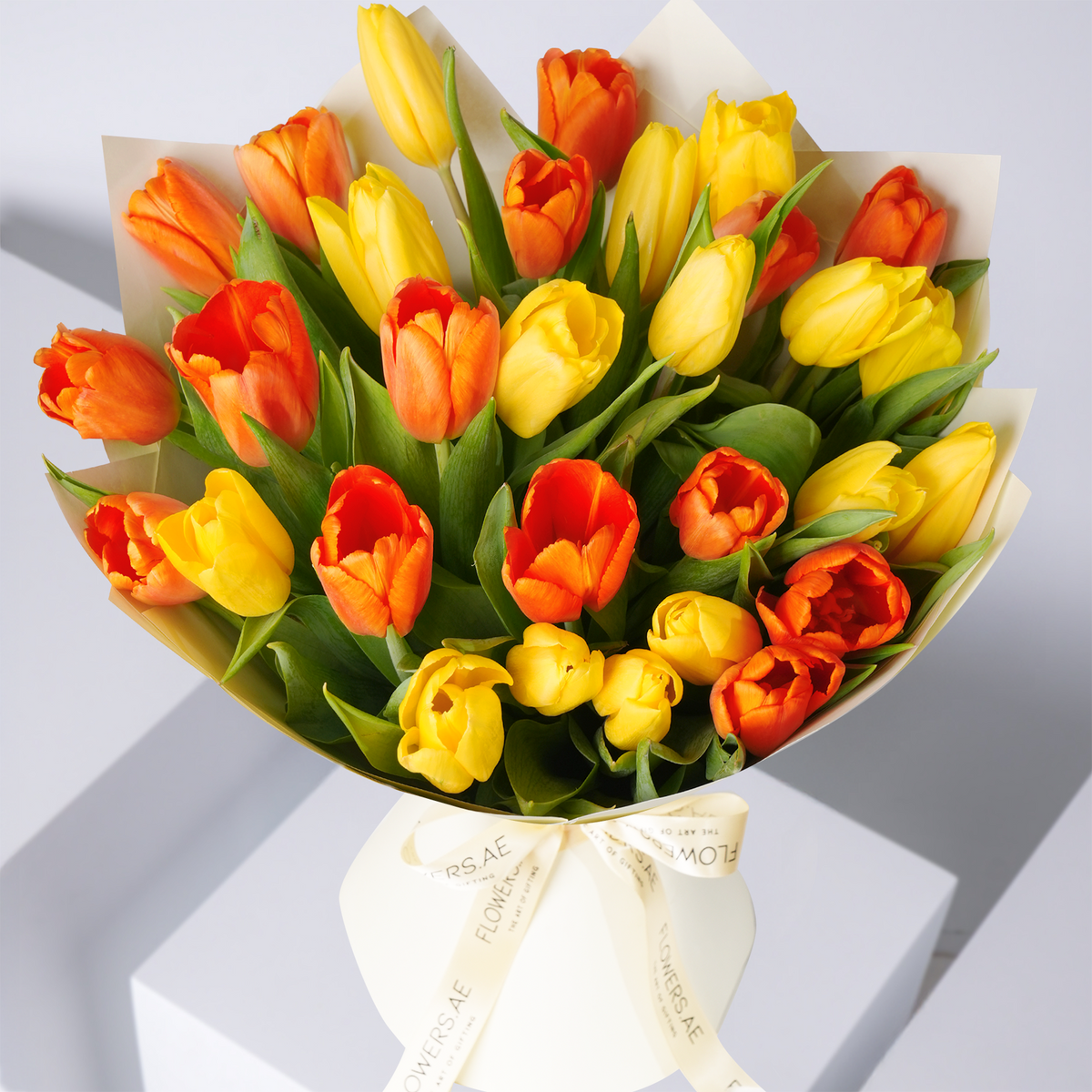 Luxury Golden Tulips