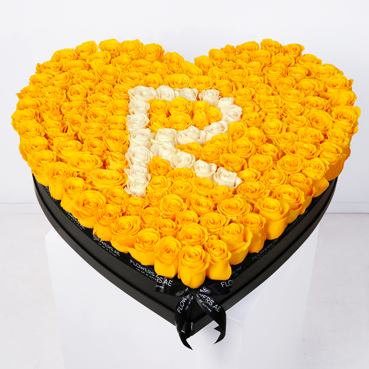 Yellow Letter Heart