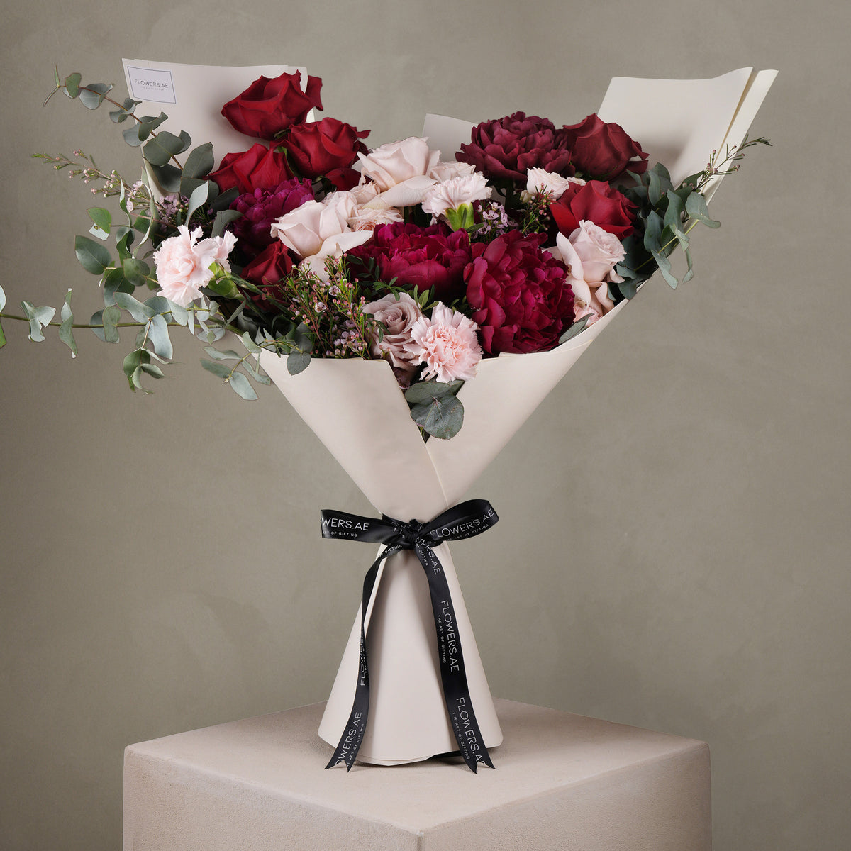 Burgundy Peony