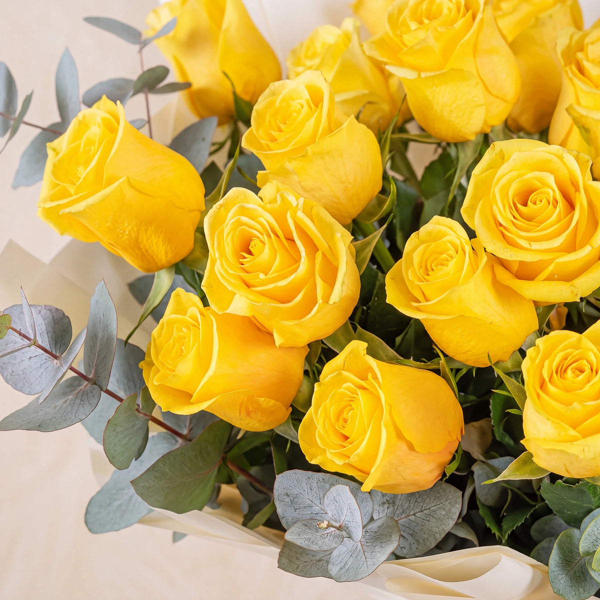 100 Yellow Roses