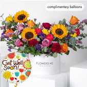 Get Well Vibrant Hatbox
