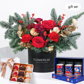 Petite Festive Berry Hatbox (Gift Set)