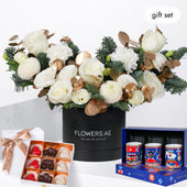 Petite Festive Frost Hatbox (Gift Set)