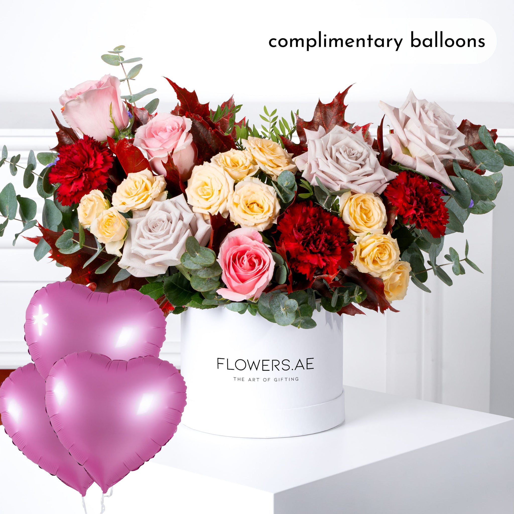 Petite Autumn Pastel Hatbox Free SameDay Delivery to all Emirates