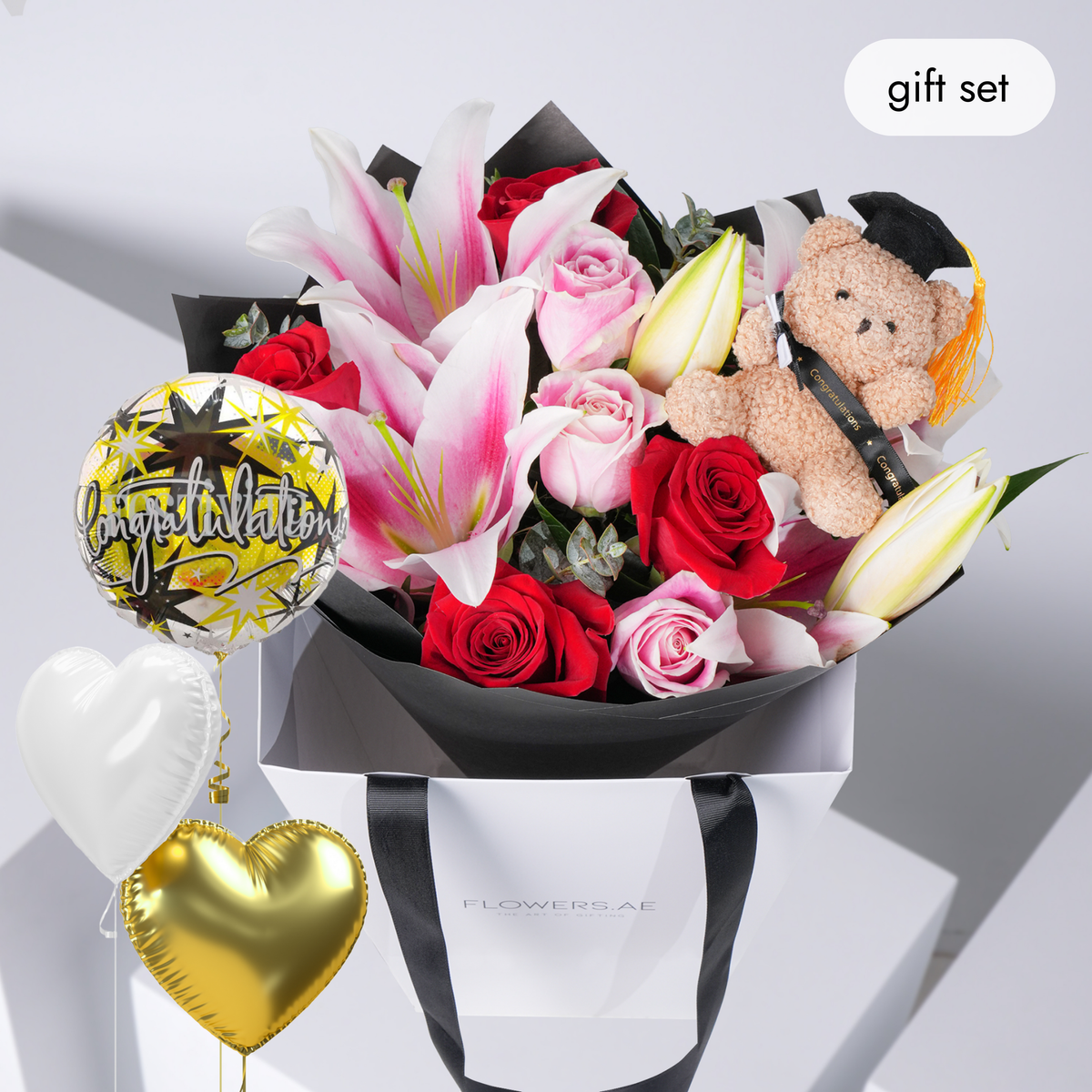 Congratulations Wonderfully Pink (Gift Set)